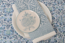 Rozablue Set van 2 Bordjes - handgemaakt - Tree of Life