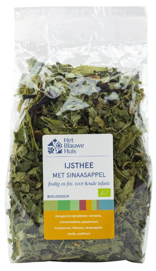 Het Blauwe Huis IJsthee kruiden Bio - 55 gram