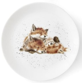 Wrendale Designs Lunch Plate Fox 'The Afternoon Nap'