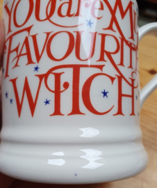 Emma Bridgewater - Halloween Toast - Favourite Witch - 1/2 Pint Mug *b-keuze*