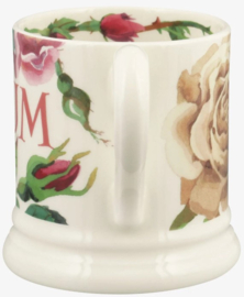 Emma Bridgewater Roses All My Life Mum - 1/2 Pint Mug