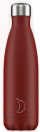 Chilly's Drink Bottle 500 ml Matte Red