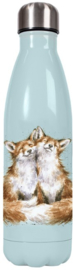 Wrendale Designs 'Contentment' Fox Water Bottle 500 ml