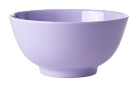 Rice Medium Melamine Bowl -Lavender- 'YIPPIE YIPPIE YEAH'