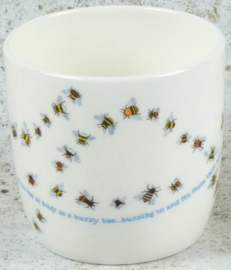 Emma Ball Mug with Gift Box - Beehive -mok met rond oor-