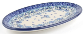 Bunzlau Oval Cookie Dish Daydream