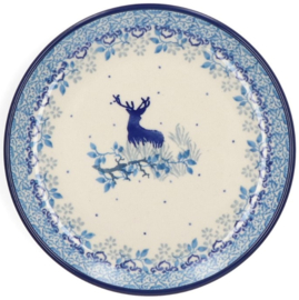 Bunzlau Cake Dish Ø 16 cm Deer -Limited Edition-