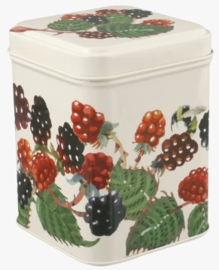 Emma Bridgewater Fruits Blackberries Square Tin Caddy