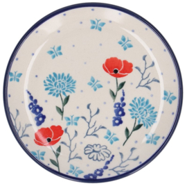 Bunzlau Petit Four / Cake Dish Ø 12,3 cm Flower Field -Limited Edition-