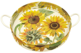 Emma Bridgewater Sunflowers Large Handled Tin Tray