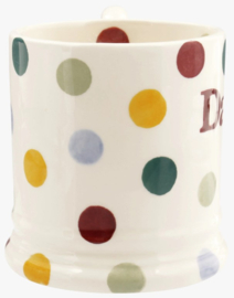 Emma Bridgewater Polka Dot Daddy 1/2 Pint Mug -kleine letters-