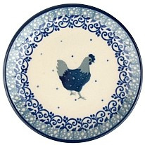 Bunzlau Teabag Dish Ø 10 cm Chicken -Limited Edition-