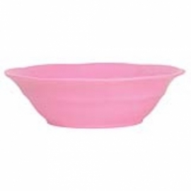 Rice Melamine Cereal Bowl in Dark Pink