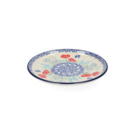 Bunzlau Cake Dish Ø 16 cm Poppy Garden -Limited Edition-