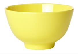 Rice Small Melamine Bowl -Yellow- 'YIPPIE YIPPIE YEAH'