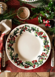 Emma Bridgewater - Flowers - Holly - 10 1/2 Inch Plate