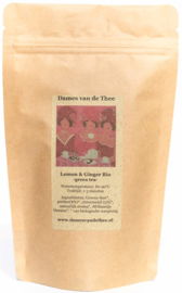 Dames van de Thee -Lemon & Ginger Green Bio-