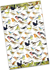Emma Ball Cotton Tea Towel - British Birds