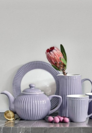 GreenGate Teapot Alice lavender -stoneware-