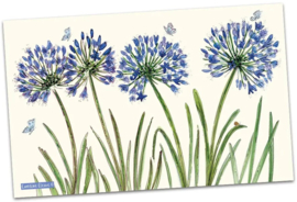 Emma Ball Cotton Tea Towel - Agapanthus