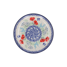 Bunzlau Cake Dish Ø 16 cm Poppy Garden -Limited Edition-