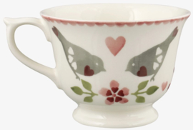 Emma Bridgewater Lovebirds Large Teacup & Saucer