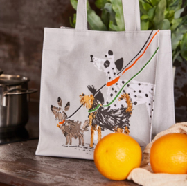 Ulster Weavers Small Biodegradable PVC Shopper Bag - Dog Days