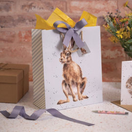 Wrendale Designs Gift Bag - Large 'Golden Hour' Hare