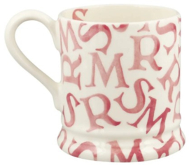 Emma Bridgewater M.R.S Pink - 1/2 Pint Mug *b-keuze*
