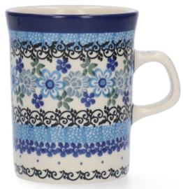 Bunzlau Straight Mug 250 ml - Flower Crown