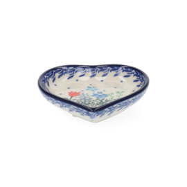 Bunzlau Teabag Dish Heart Tulip Horizon -Limited Edition-