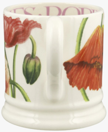 Emma Bridgewater Flowers - Red Poppy - 1/2 Pint Mug 2022