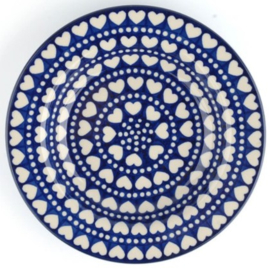 Bunzlau Soup Plate Ø 23,5 cm Blue Valentine