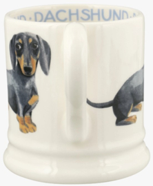 Emma Bridgewater Dogs - Black & Tan Dachshund - 1/2 Pint Mug