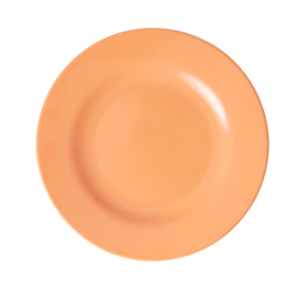 Rice Melamine Side Plate in Abricot