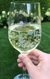 Bunzlau Witte Wijnglas Summer Breeze 350 ml -wit-