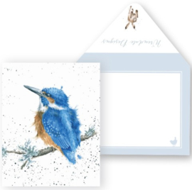 Wrendale Designs 'King of the River' miniature Card