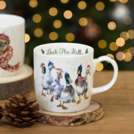 Wrendale Designs 'Duck the Halls' Mug