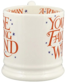 Emma Bridgewater - Halloween Toast - Favourite Witch - 1/2 Pint Mug