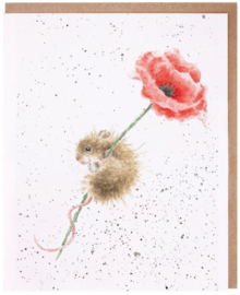 Wrendale Designs 'Poppy' Card