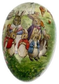 Meander Kartonnen Ei Beatrix Potter - Familie Konijn