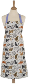 Ulster Weavers Biodegradable Oil cloth Apron - Feline Friends