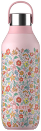 Chilly's Series 2 Drink Bottle 500 ml Liberty Summer Sprigs Blush