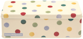 Emma Bridgewater - Polka Dot - Long Rectangular Tin -langwerpig-