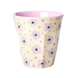 Rice Medium Melamine Cup - Flowers Print