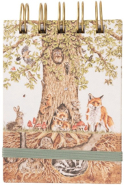 Wrendale Designs Notebook 'Wild Woodland' Nature Field