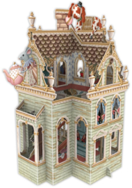 Me&McQ - 3D Wenskaart - Doll’s House - Happy Birthday