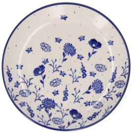 Bunzlau Cake Dish Ø 16 cm - Flower Festival