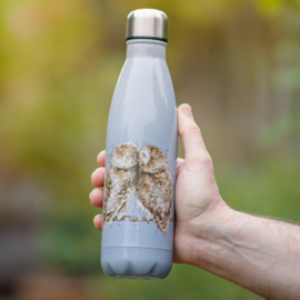 Wrendale Designs 'Birds of a Feather' Owl Water Bottle 500 ml