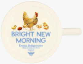 Emma Bridgewater Bright New Morning - Chickens & Chicks 1/2 Pint Mug